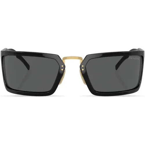 Sunglasses with Original Case , male, Sizes: 62 MM - Prada - Modalova