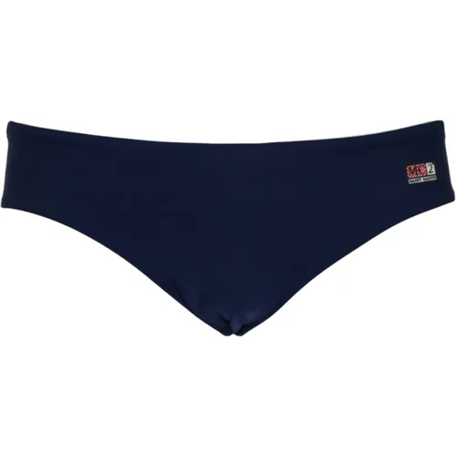 Men's Swim Shorts with Logo Patch , male, Sizes: M, S - MC2 Saint Barth - Modalova