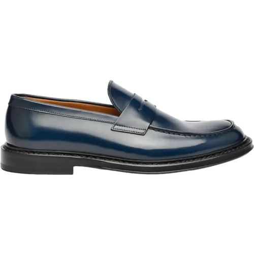 Men's Shoes Loafer Blu Noos , male, Sizes: 11 UK, 9 UK, 6 UK, 7 1/2 UK, 8 1/2 UK, 8 UK, 6 1/2 UK, 10 UK, 7 UK - Doucal's - Modalova