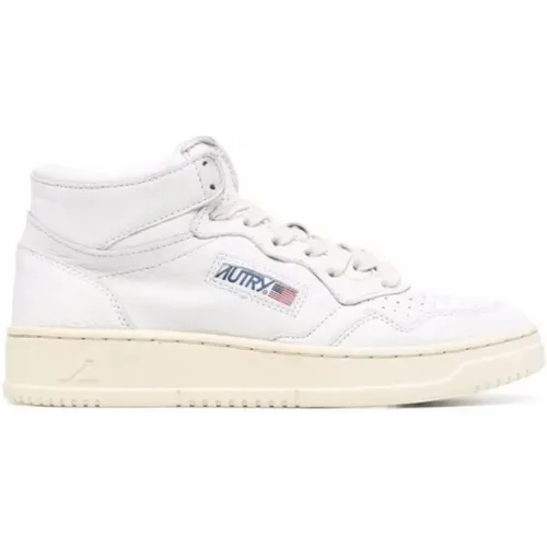 Medalist Mid Sneakers , female, Sizes: 10 UK, 8 UK, 3 UK, 5 UK, 4 UK, 2 UK - Autry - Modalova