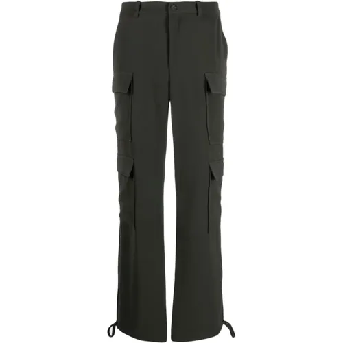 Drawstring Cargo Trousers , female, Sizes: S - P.a.r.o.s.h. - Modalova