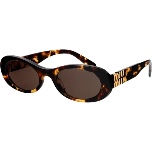 Stylish Sunglasses with 0MU 06Zs Design , female, Sizes: 50 MM - Miu Miu - Modalova