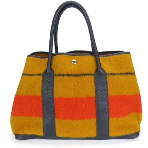 Pre-owned Canvas handbags , female, Sizes: ONE SIZE - Hermès Vintage - Modalova