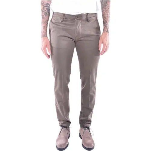 Cotton Pants with American Pockets , male, Sizes: W31, W38, W35, W40, W33 - Re-Hash - Modalova