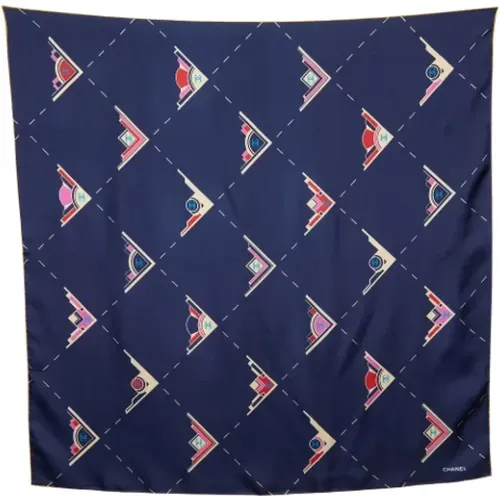 Pre-owned Silk scarves , female, Sizes: ONE SIZE - Chanel Vintage - Modalova