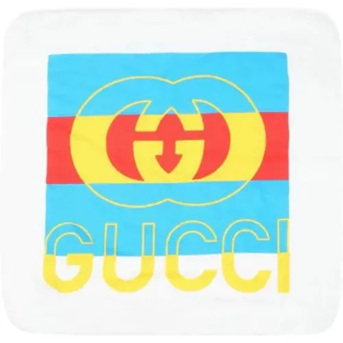 Weiche Kinderdecke mit GG-Logo-Print - Gucci - Modalova