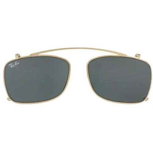 Gold und Grau Grün Brillengestell , unisex, Größe: 53 MM - Ray-Ban - Modalova