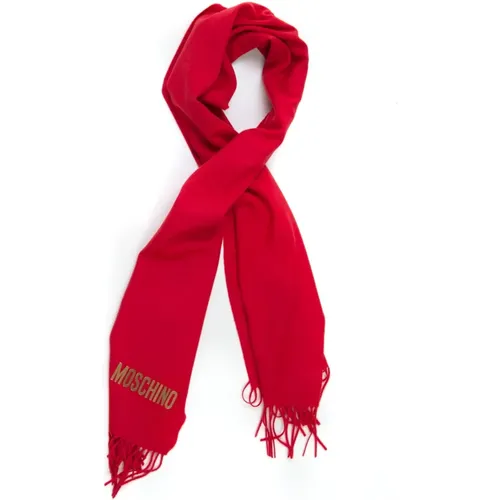 Winter Scarf , female, Sizes: ONE SIZE - Moschino - Modalova