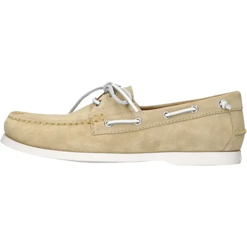 Suede Boat Loafers - Ralph Lauren - Modalova