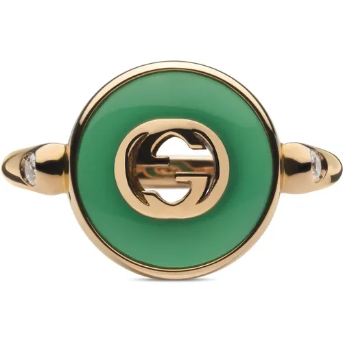 Interlocking Ring in Roségold - Gucci - Modalova