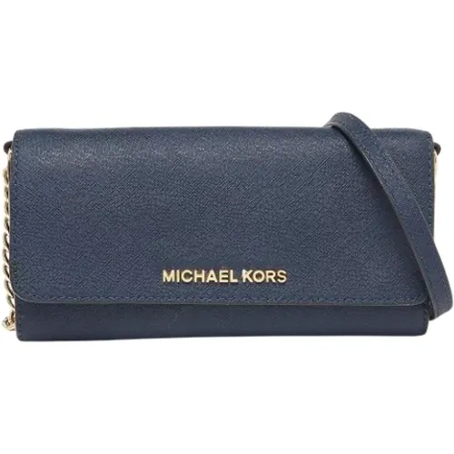 Pre-owned Leder Portemonnaies , Damen, Größe: ONE Size - Michael Kors Pre-owned - Modalova