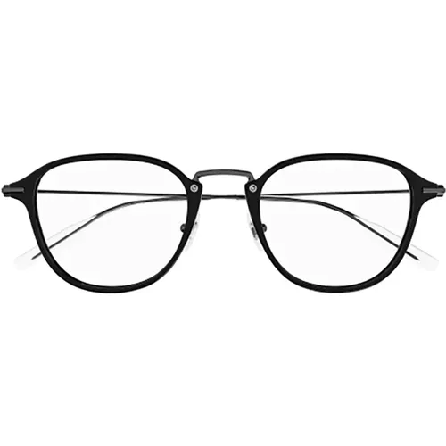 Optical Frames for Men , male, Sizes: 51 MM - Montblanc - Modalova