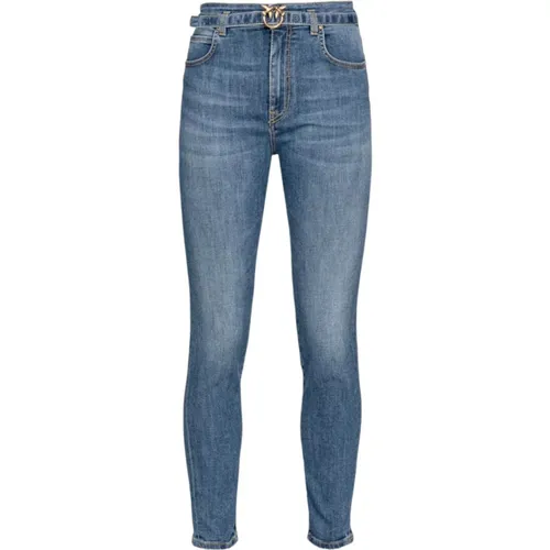 Stylish Denim Jeans , female, Sizes: W26, W28, W27, W30, W25, W29 - pinko - Modalova