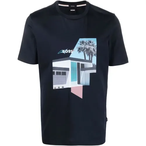 T-Shirts , male, Sizes: M, 2XL - Hugo Boss - Modalova