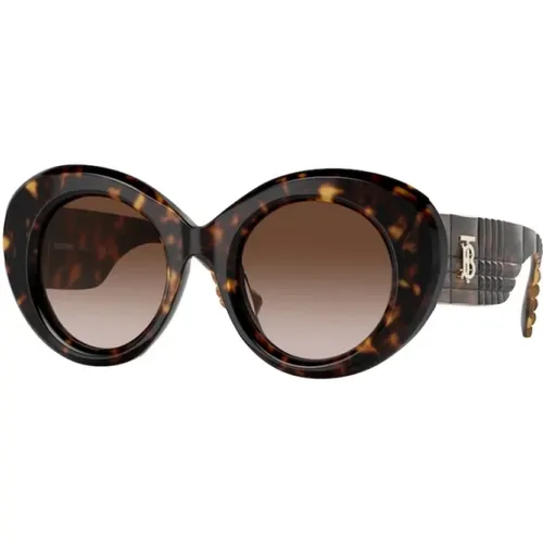 Stilvolle Sonnenbrille für Frauen - Be4370U , Damen, Größe: 49 MM - Burberry - Modalova