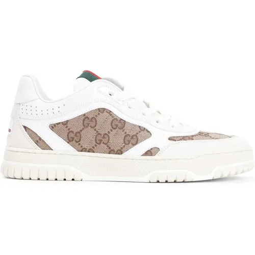 Neutral Tone Sneakers Elevate Sneaker Game , female, Sizes: 3 UK - Gucci - Modalova