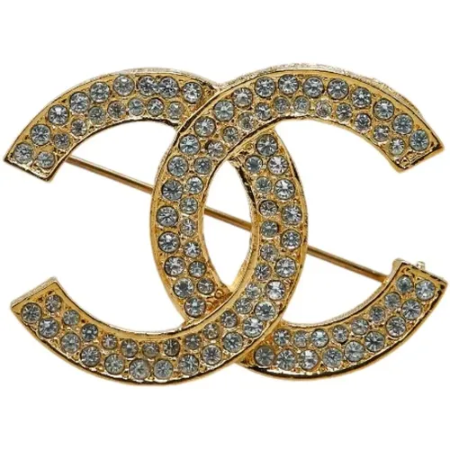 Pre-owned Metal brooches , female, Sizes: ONE SIZE - Chanel Vintage - Modalova