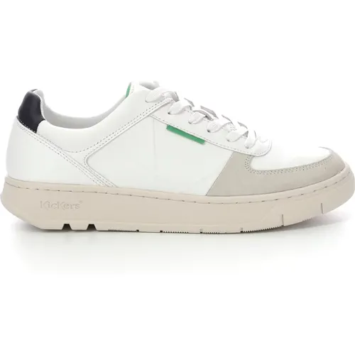 Niedrige Leder Sneakers Kick Allow , Herren, Größe: 40 EU - Kickers - Modalova