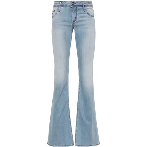 Washed Denim Bootcut Jeans , female, Sizes: W28, W29, W30 - Jacob Cohën - Modalova