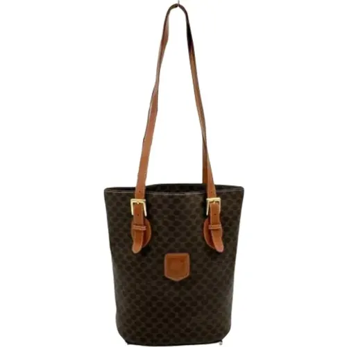 Pre-owned Canvas celine-bags , female, Sizes: ONE SIZE - Celine Vintage - Modalova