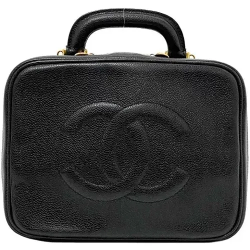 Pre-owned Leather Vanity , female, Sizes: ONE SIZE - Chanel Vintage - Modalova