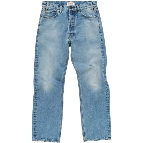 Vintage Wide Gerades Jeans , Herren, Größe: W35 - Cycle - Modalova