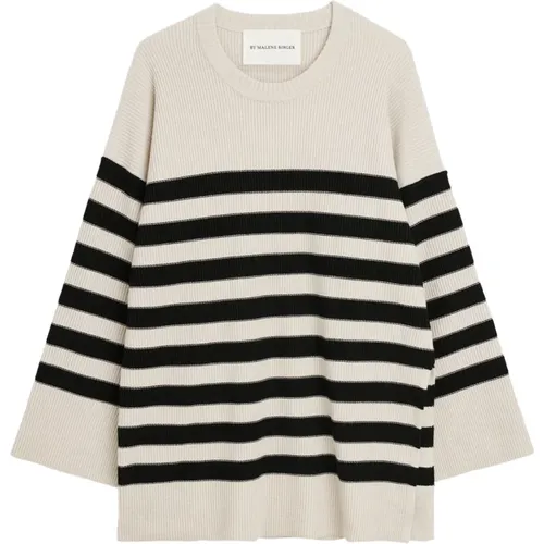 Oversize Wide-Sleeve Merino Wool Sweater , Damen, Größe: S - By Malene Birger - Modalova