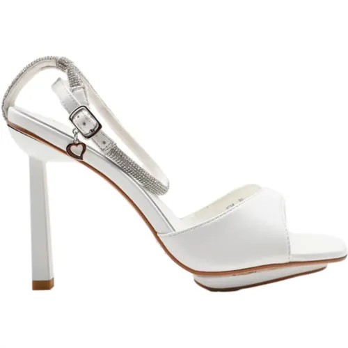 Elegante High Heel Sandalen in Weiß - Braccialini - Modalova