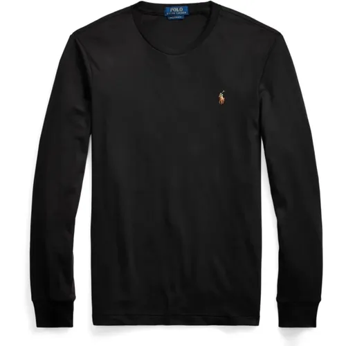 Knitwear Long Sleeve T-Shirt , male, Sizes: L, XL, 2XL - Polo Ralph Lauren - Modalova