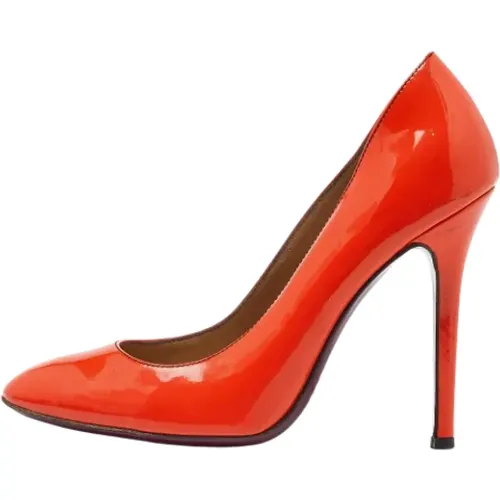 Pre-owned Leather heels , female, Sizes: 5 1/2 UK - Dolce & Gabbana Pre-owned - Modalova