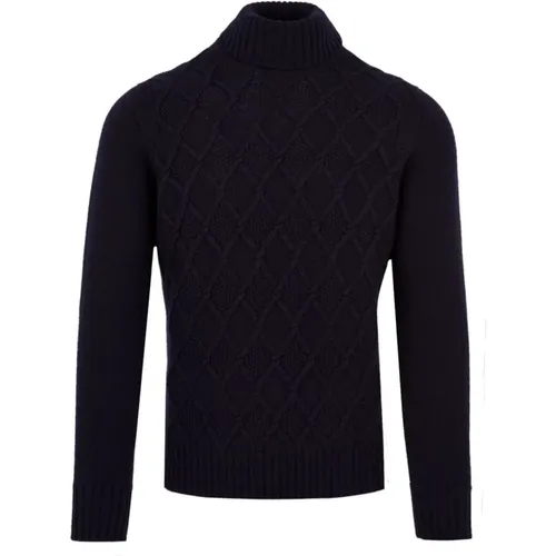 Night Turtleneck , male, Sizes: M, XL, 2XL, L - Drumohr - Modalova