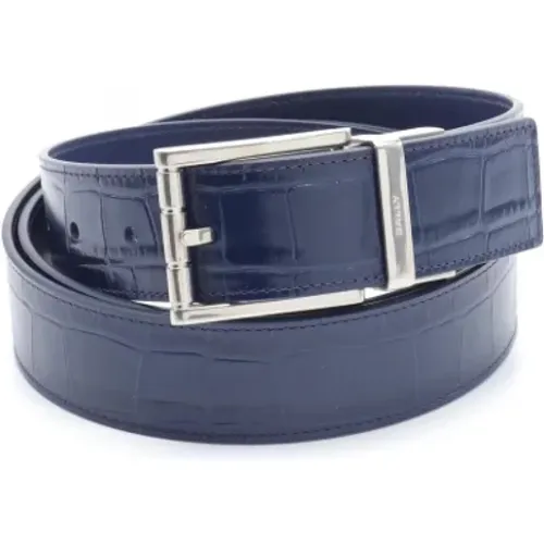 Pre-owned Leather belts , male, Sizes: ONE SIZE - Bally Pre-owned - Modalova