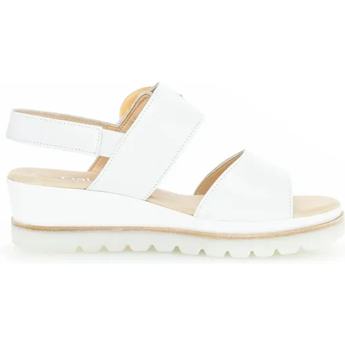 Plateau Sandalen Materialmix Leder multicolour , Damen, Größe: 40 EU - Gabor - Modalova