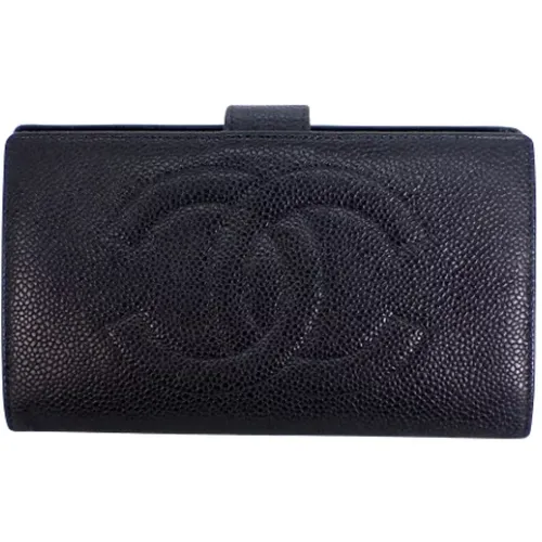 Pre-owned Leather wallets , female, Sizes: ONE SIZE - Chanel Vintage - Modalova