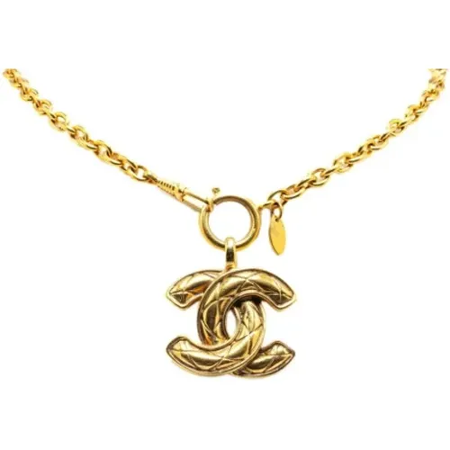 Pre-owned Fabric chanel-jewelry , female, Sizes: ONE SIZE - Chanel Vintage - Modalova