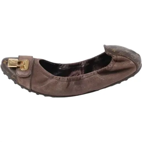 Pre-owned Leder flats - Louis Vuitton Vintage - Modalova