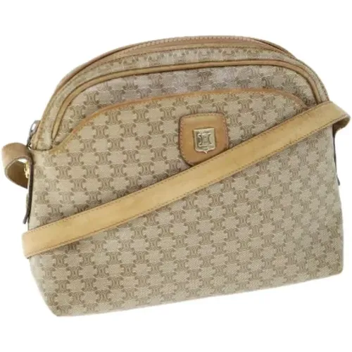 Pre-owned Canvas celine-bags , female, Sizes: ONE SIZE - Celine Vintage - Modalova