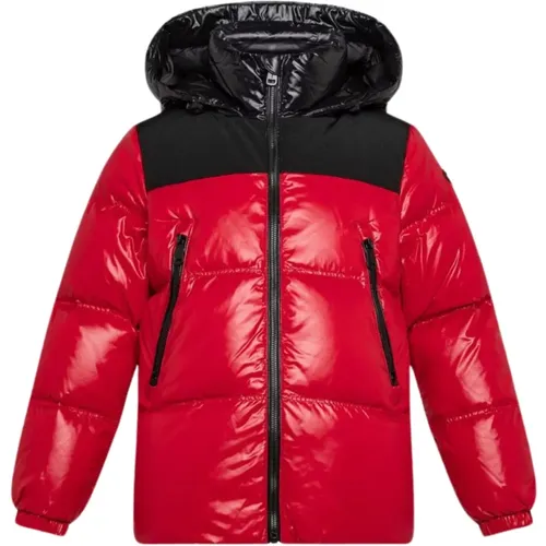 Rote Puffy Jacke Super Shiny - Canadiens - Modalova