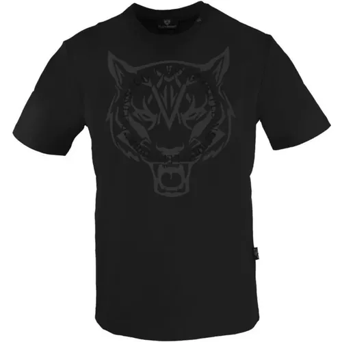 Front Print T-Shirt , male, Sizes: M, XL, S, L, 2XL - Plein Sport - Modalova
