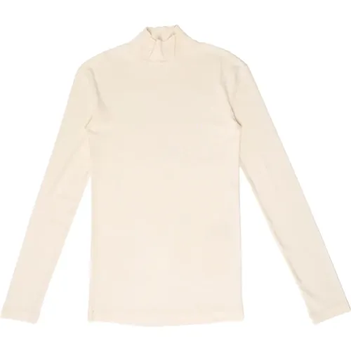 Rib Longsleeve Turtleneck , male, Sizes: M, XL, L - Lemaire - Modalova