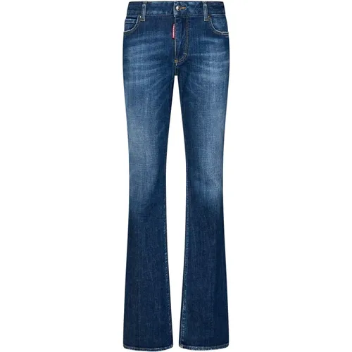 Flare Stretch Denim Jeans , female, Sizes: L, S, XS, 2XS, M - Dsquared2 - Modalova