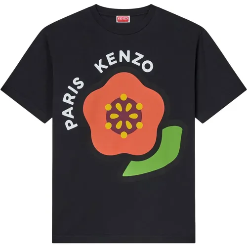 Printed Lightweight Jersey T-shirts Polos , male, Sizes: XL, L, M, S - Kenzo - Modalova