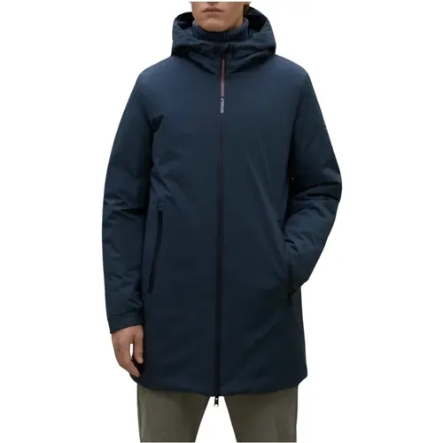 Tiefe Navy Jacke für Männer - ECOALF - Modalova