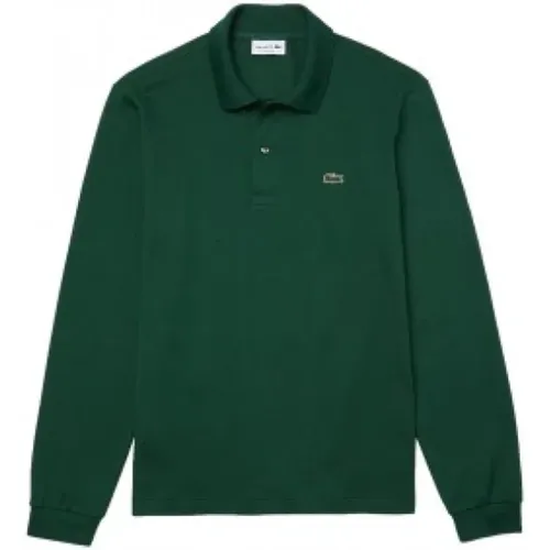 Klassisches Langarm-Polo-Shirt , Herren, Größe: S - Lacoste - Modalova