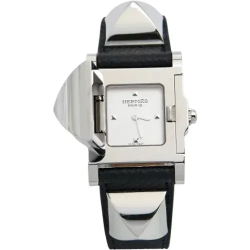 Pre-owned Stainless Steel watches , female, Sizes: ONE SIZE - Hermès Vintage - Modalova