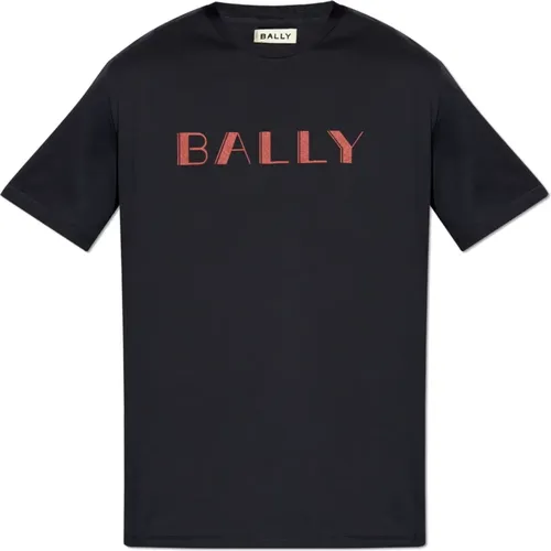 T-shirt with printed logo , male, Sizes: M, S, L - Bally - Modalova