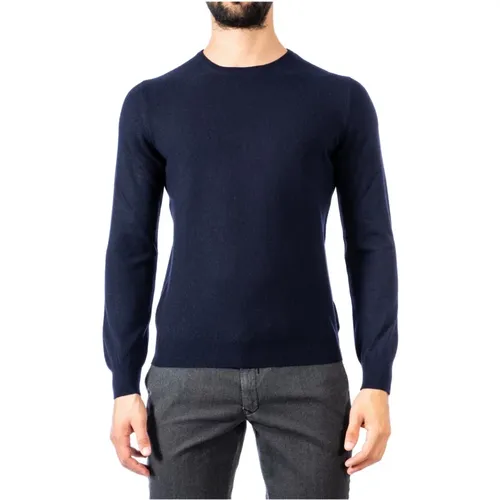 Cashmere Mens Sweater , male, Sizes: XL, 2XL, L - La Fileria - Modalova