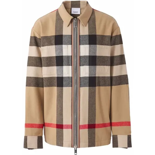 Hague shirt , male, Sizes: M, XL - Burberry - Modalova