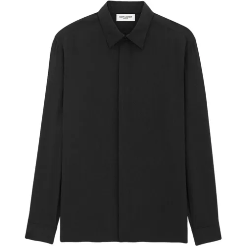 Blouses & Shirts , male, Sizes: S, L, XL, 2XL - Saint Laurent - Modalova