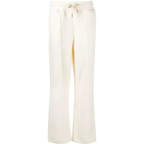 Ivory Straight-Leg Trousers , female, Sizes: M - Ami Paris - Modalova